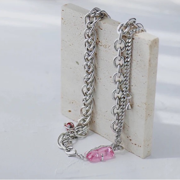 Crystal Detachable Blossom Choker - Picture 3 of 4